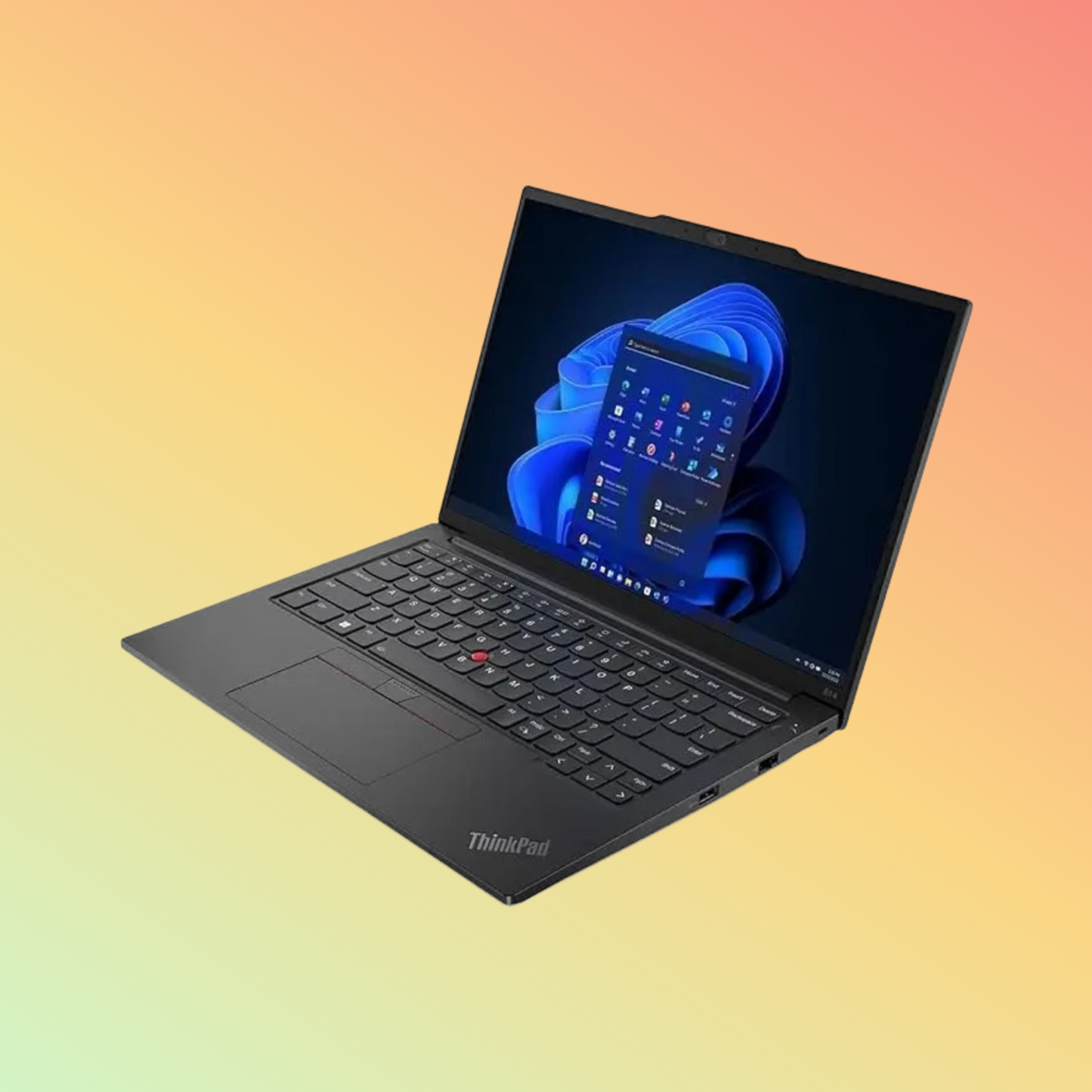 LENOVO THINKPAD E14 GEN 5 Laptop - 13th Gen i7-1355U, 8GB, 512GB SSD, NVIDIA GeForce MX550 2GB, 14" WUXGA