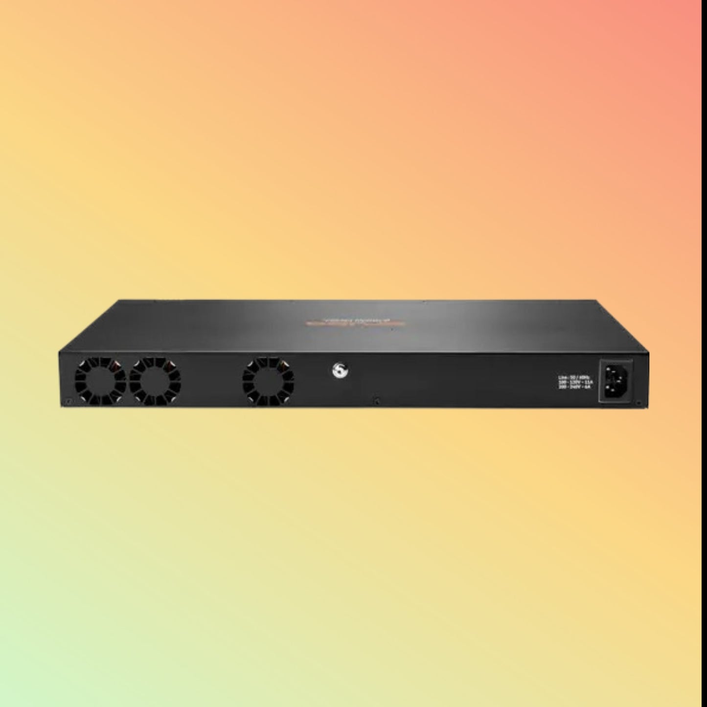 HPE Aruba CX 6300F (JL668A) Switch - 24 x Gigabit Ethernet PoE+ Ports RJ45 (30 W, 802.3at), 4 x SFP 56 50 GbE WAN