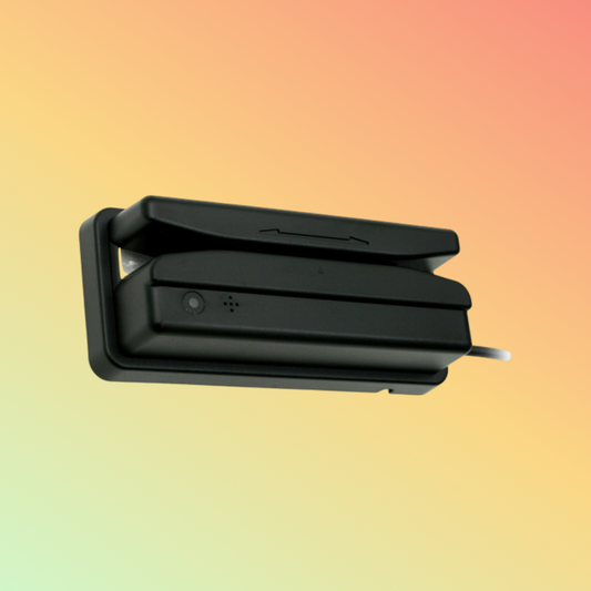 alt="Front view of Unitech MS146 barcode slot reader"
