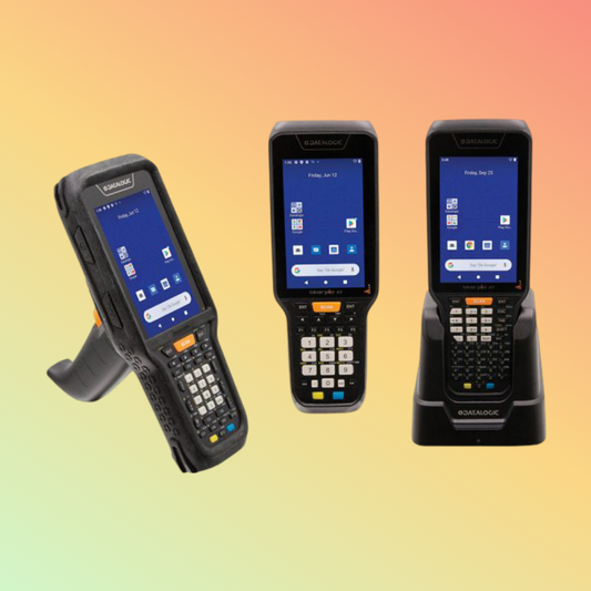 alt="Handheld DCI Skorpio X5 XLR Mobile Scanner, Android 10, for efficient data capture"