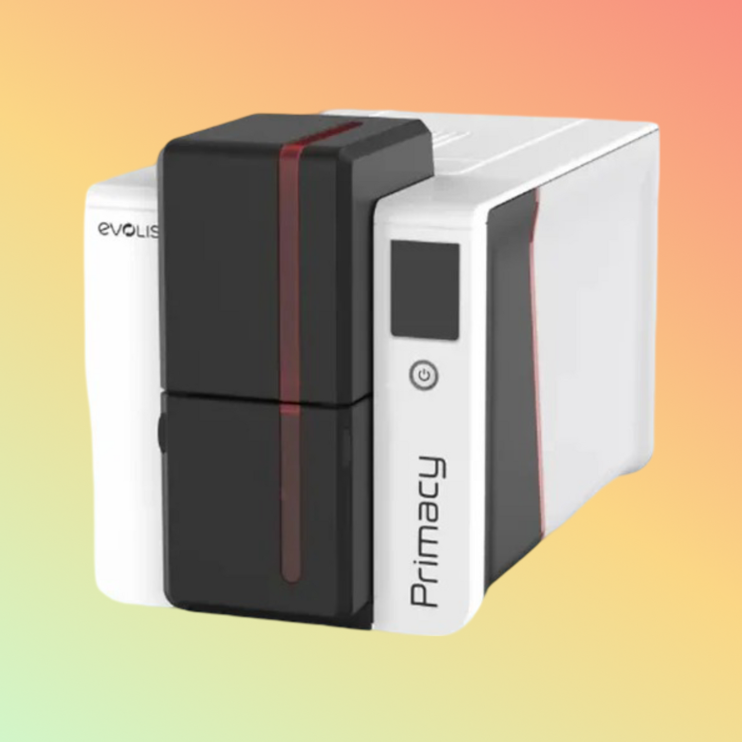 Evolis Primacy 2 Dual Side Card Printer with Basic Software, YMCKO Ribbon, 100 C