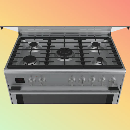 BOSCH 90cm Combination Cooker HSB738357M
