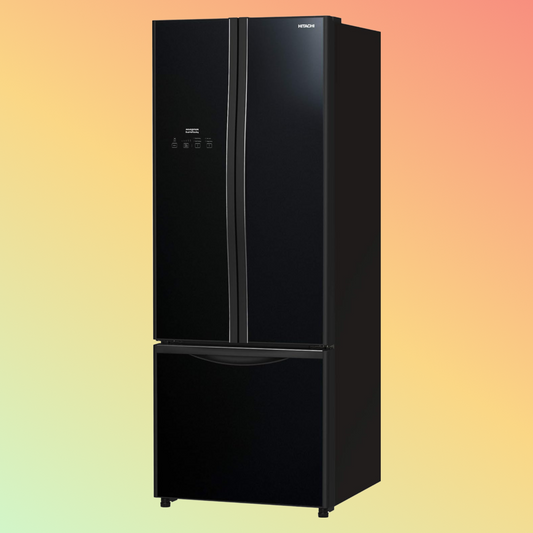 Hitachi RWB600PUK9GBK 600L French Bottom Freezer