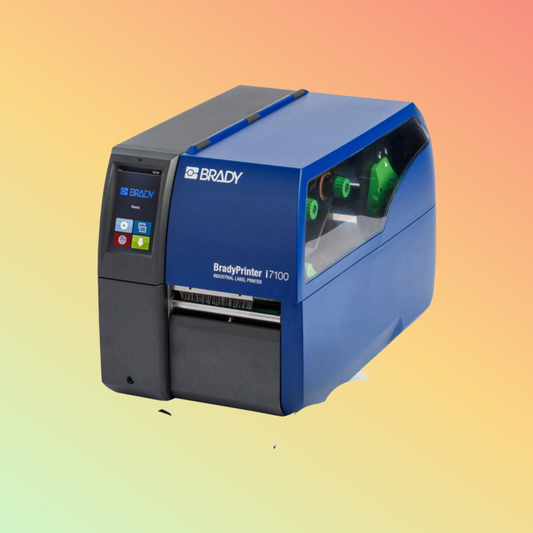 BradyPrinter i7100 300 dpi Label Printer with Wire ID Software