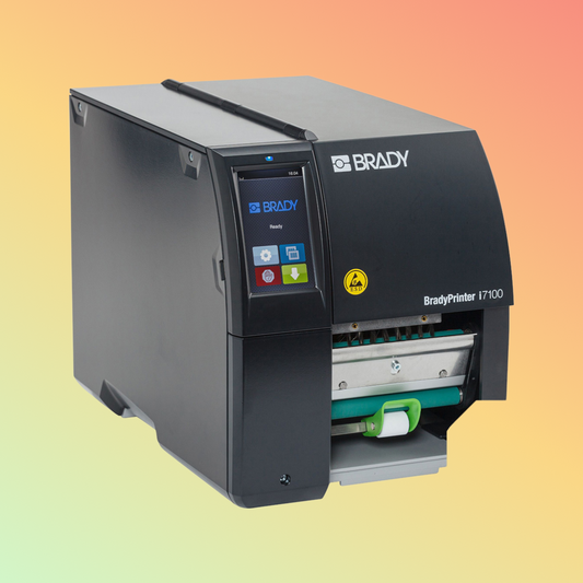 BradyPrinter i7100 300 dpi ESD-Protected Label Printer with Software