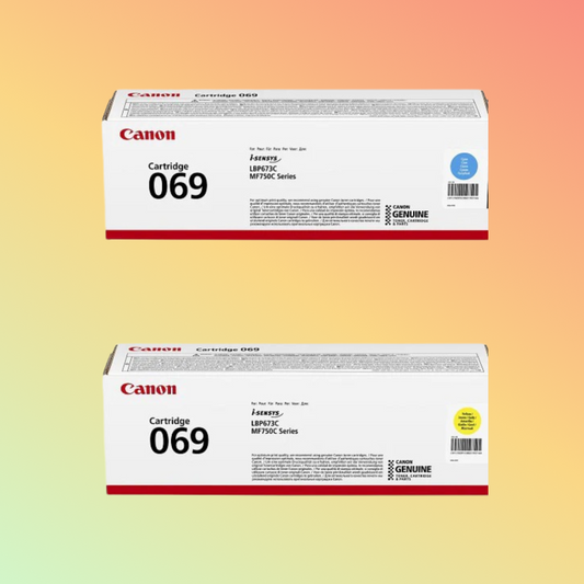 Canon 069 4-Color Toner Set for LBP673 MF752 MF754