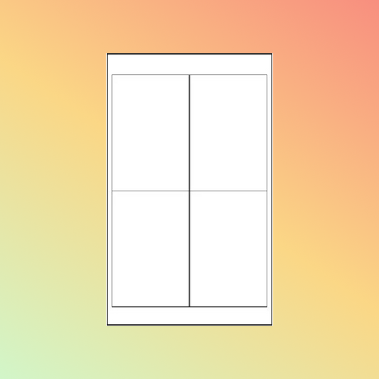 Barcodefactory 4x6 Laser Label [Multi Colors]
