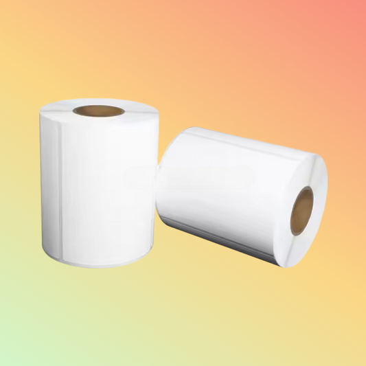 Custom 4"x3" Blank Matt Synthetic Label 102x76mm