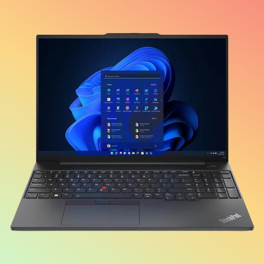 LENOVO THINKPAD E16 Gen 2 Laptop - Series 1 Ultra 7-155U, 16GB, 512GB SSD, 16" WUXGA