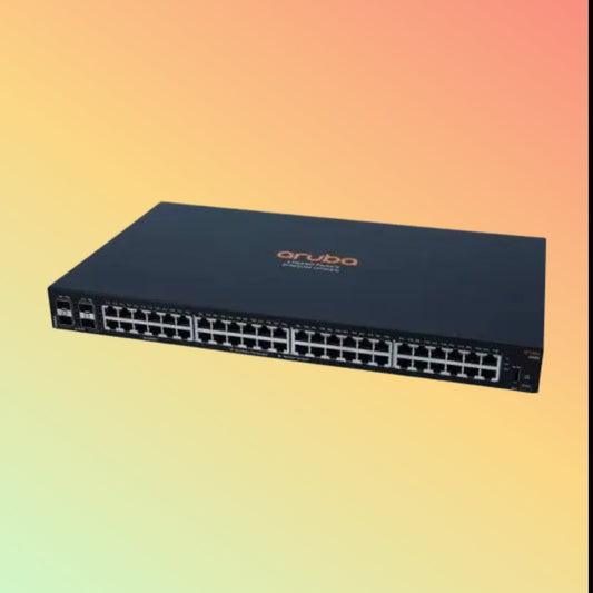 HPE Aruba CX 6000 (R8N86A) Switch - 48 x Gigabit Ethernet Ports RJ45, 4 x SFP Gigabit Ethernet Ports