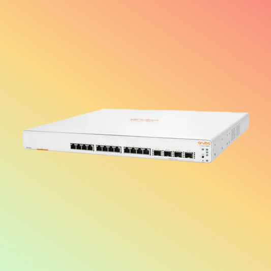 HPE Aruba Instant On 1960 (JL805A) Switch - 12 x 10 GbE RJ45, 4 x SFP+ 10 GbE WAN
