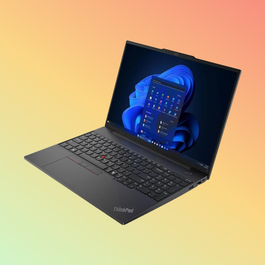 LENOVO THINKPAD E16 GEN 1 Gaming Laptop - AMD Ryzen 5-7530U, 8GB, 256GB SSD, 16" WUXGA