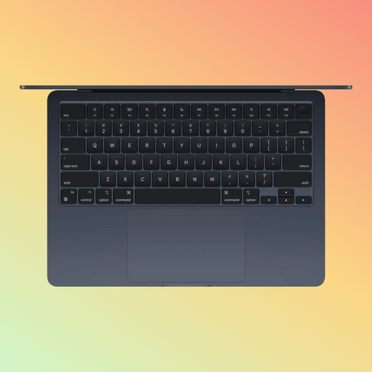 APPLE MQKX3LL/A MACBOOK AIR Laptop - M2 Chip 8-Core CPU, 8GB, 512GB SSD, 10-Core GPU | 16-Core Neural Engine, 15.3" (2880 x 1864), (Midnight)