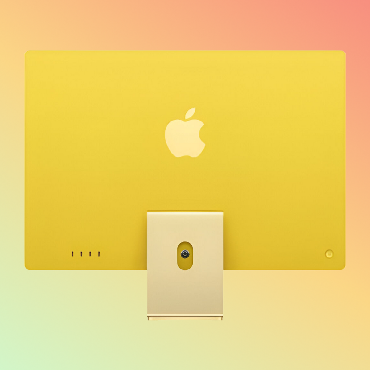 APPLE Z1E300083 (2024) iMac - M4 Chip 8-Core CPU, 16GB, 256GB SSD, 8-Core GPU | 16-Core Neural Engine, 24" 4.5K (4480 x 2520) (Yellow)