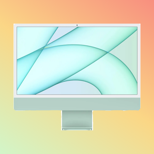 APPLE MJV83 iMac - M1 Chip 8-Core CPU, 8GB, 256GB SSD, 7-Core GPU | 16-Core Neural Engine, 24" 4.5K (4480 x 2520)