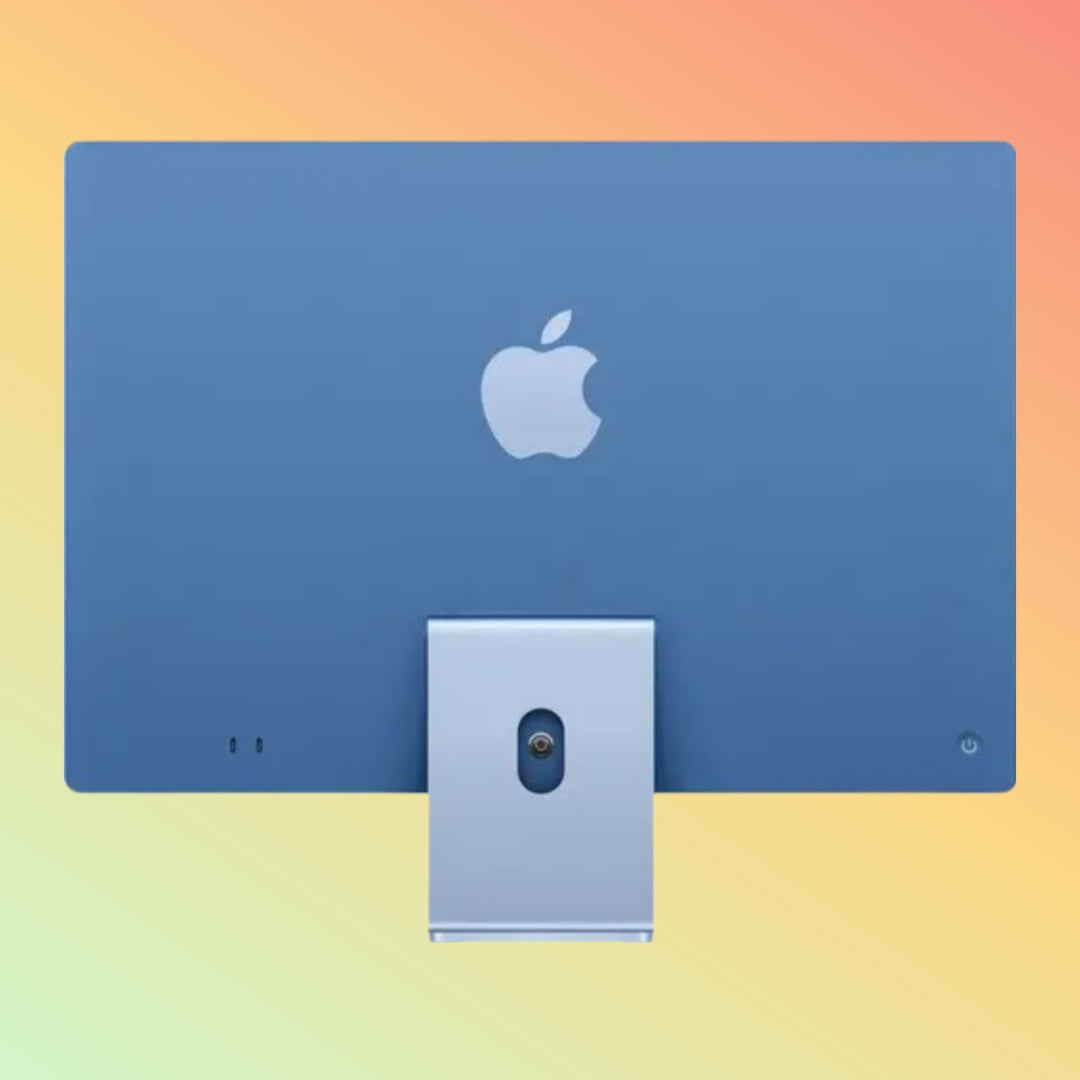 APPLE Z1EP000EM (2024) iMac - M4 Chip 10-Core CPU, 24GB, 256GB SSD, 10-Core GPU | 16-Core Neural Engine, 24" 4.5K (4480 x 2520) (Blue, Nano-Texture Glass)