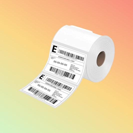 BARCODE LABEL (500 PER ROLL) 100mmX100mm