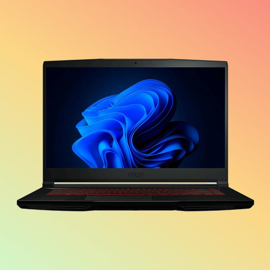 MSI Thin GF63 12VE Laptop - 12th Gen i7-12650H, 16GB, 512GB SSD, NVIDIA GeForce RTX 4050, 15.6" FHD