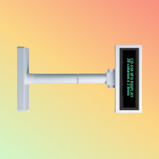 EasyPos 2 lines x 20 Columns Fluorescent display USB With USB ( White )