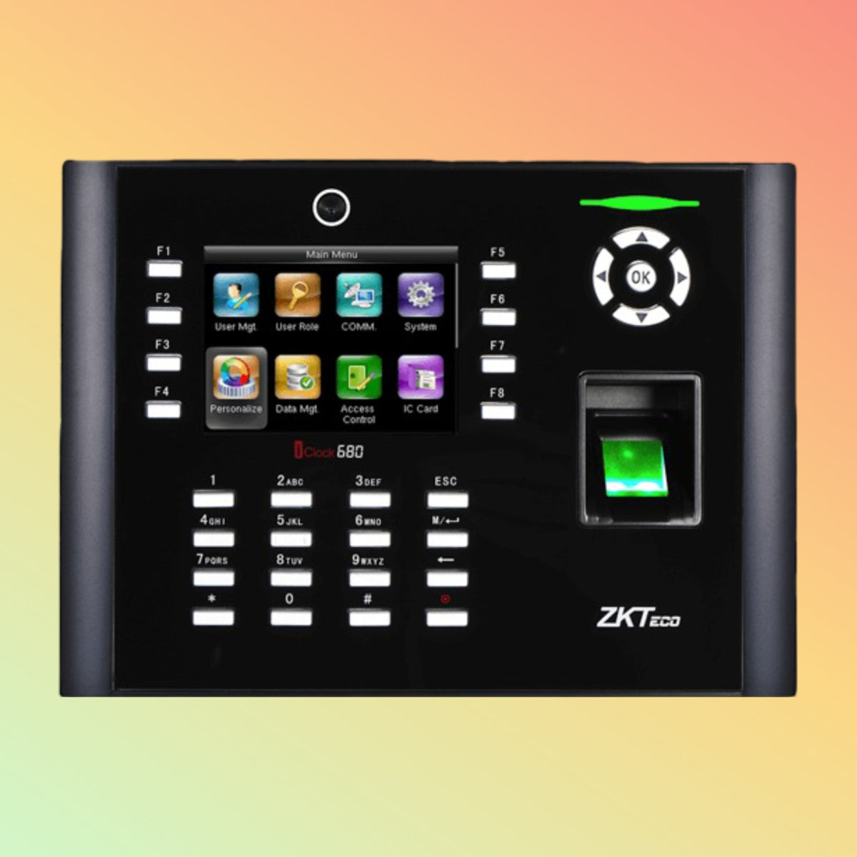 ZKTeco iClock 680 - Advanced Attendance with Camera | NEO Digital ...