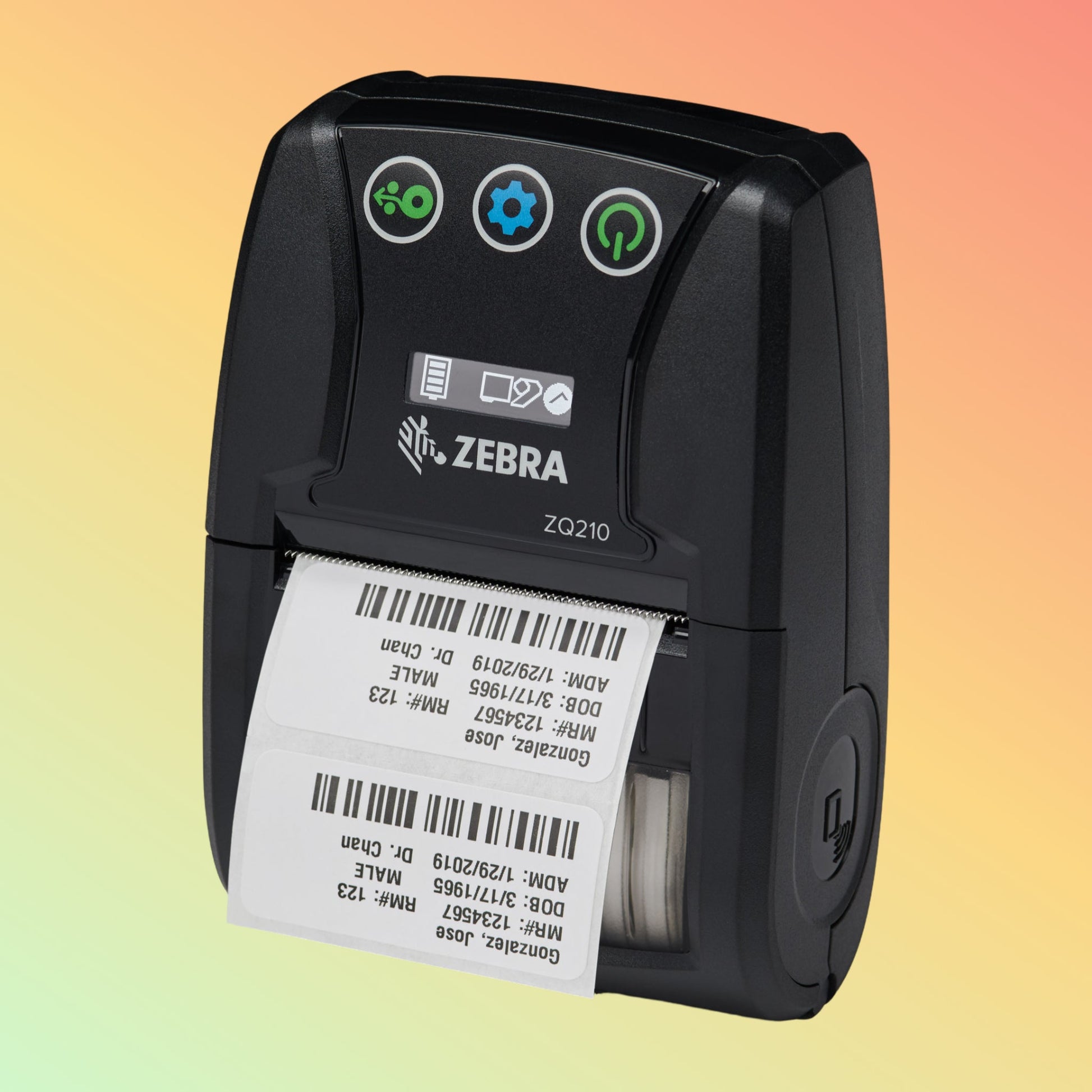 alt="Portable Zebra ZQ200 Printer for Receipts and Tags Anywhere"