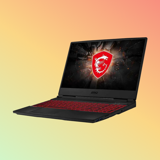 MSI THIN GF63 (12UCX) Gaming Laptop - 12th Gen i5-12450H, 8GB, 512GB SSD, NVIDIA GeForce RTX 2050 4GB, 15.6”FHD