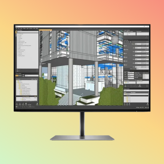 HP Z27K G3 Monitor - 27" UHD (3840 x 2160), IPS, Height, HDMI, DP, 350 nits, 60 Hz